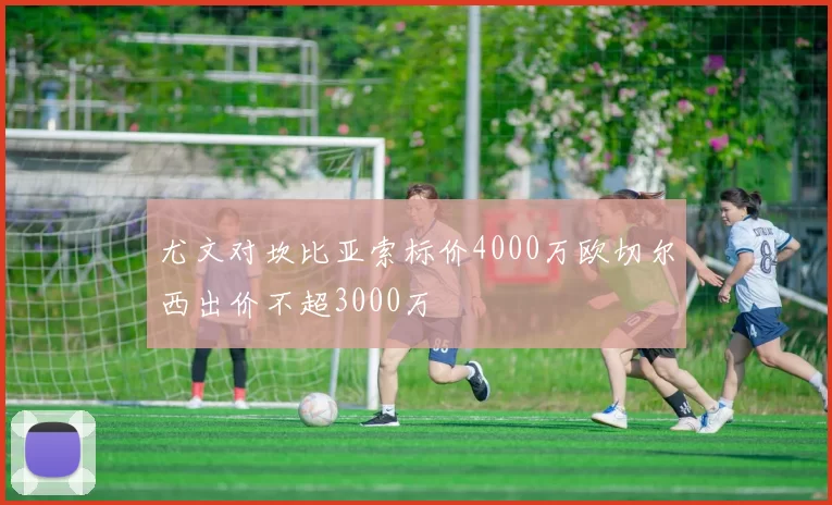 尤文对坎比亚索标价4000万欧切尔西出价不超3000万